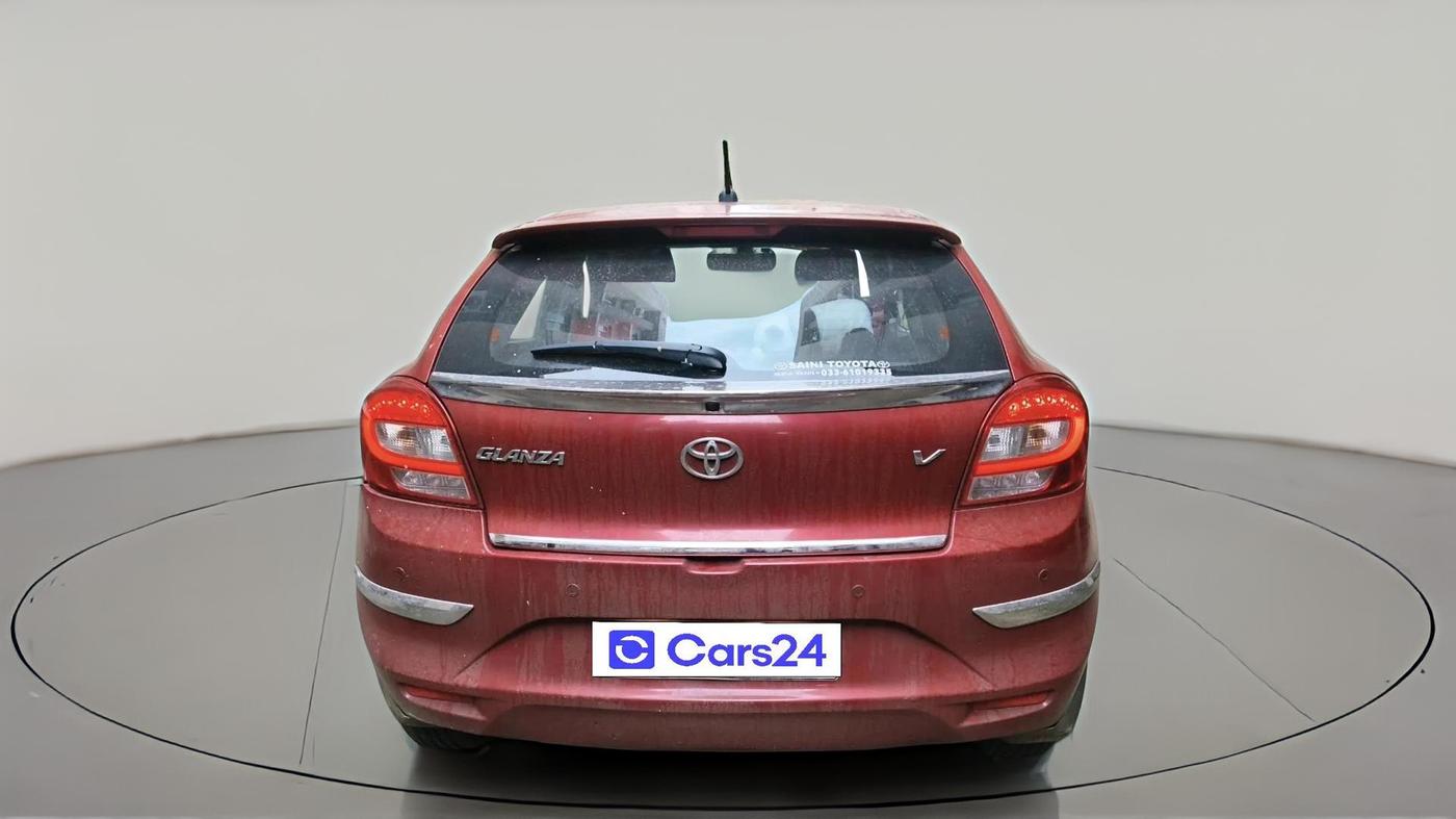 2021 Toyota Glanza V CVT, Petrol, Automatic, 28,459 km, exterior