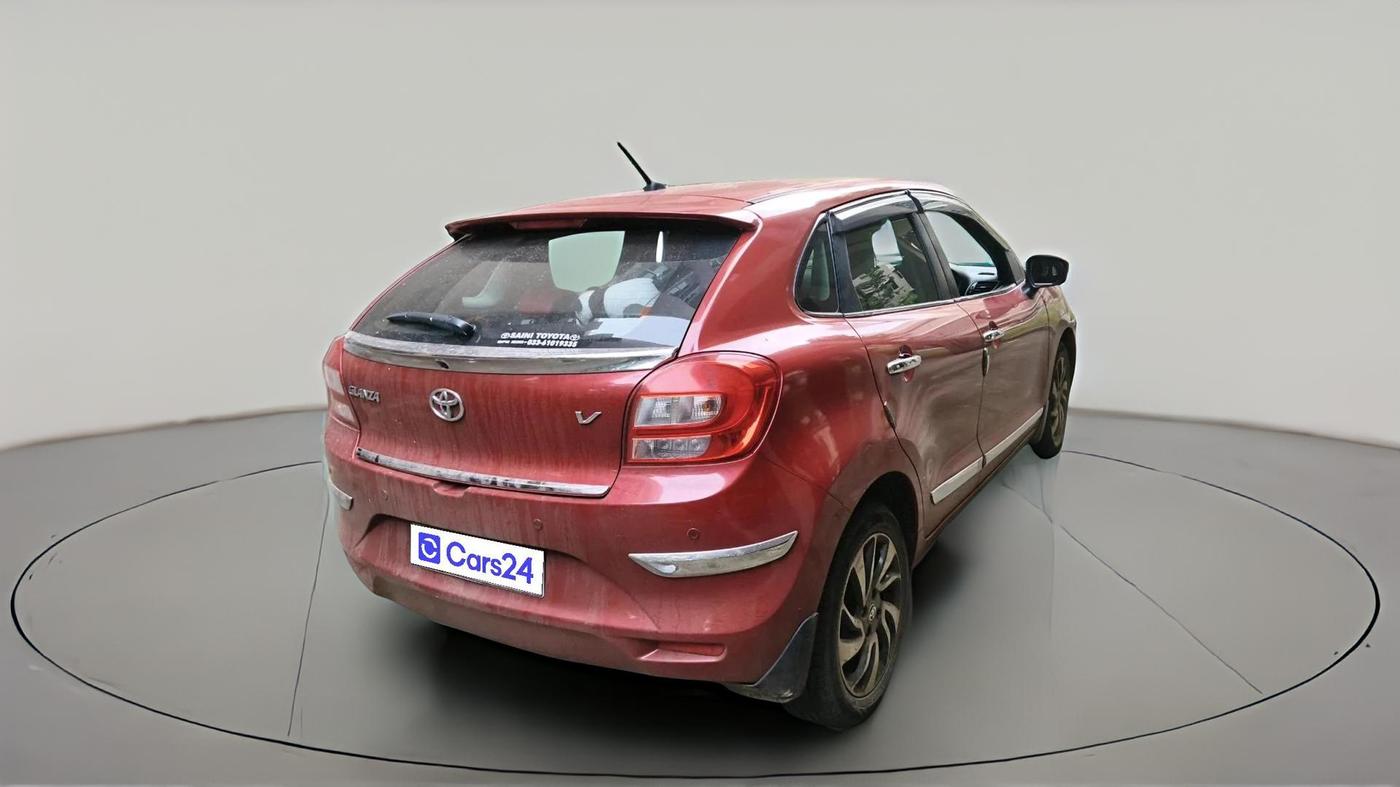 2021 Toyota Glanza V CVT, Petrol, Automatic, 28,459 km, exterior