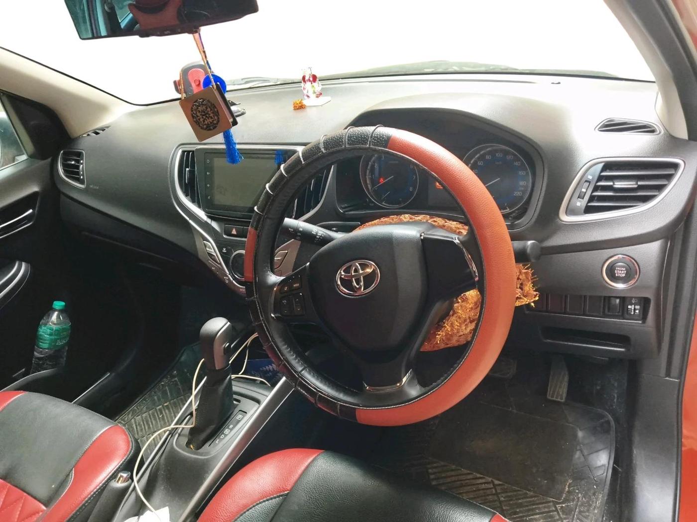 2021 Toyota Glanza V CVT, Petrol, Automatic, 28,459 km, interior