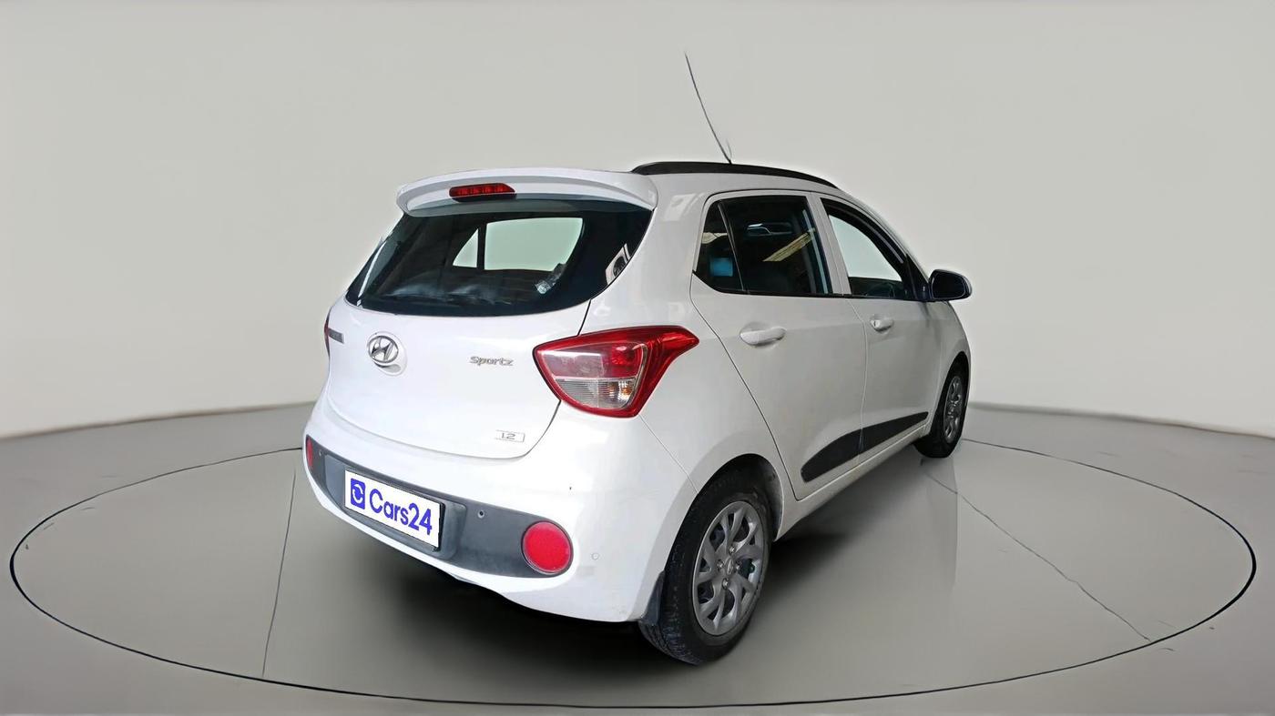 2019 Hyundai Grand i10 SPORTZ 1.2 KAPPA VTVT, Petrol, Manual, 69,983 km, exterior