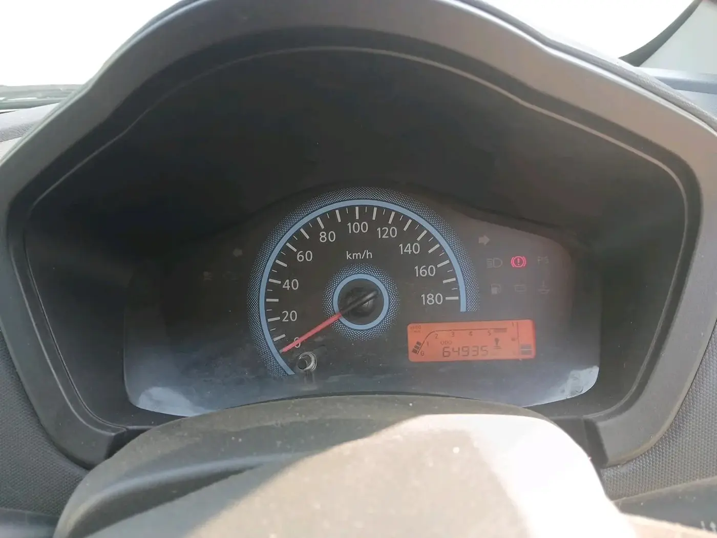 2017 Datsun Redi Go T(O) 1.0, Petrol, Manual, 64,935 km, interior