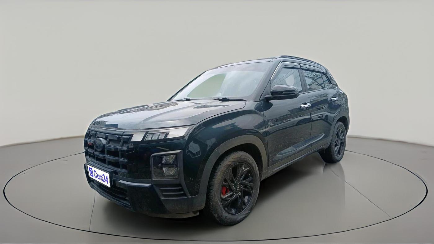 2024 Hyundai Creta S (O) 1.5 Petrol Knight Edition, Petrol, Manual, 27,858 km, exterior
