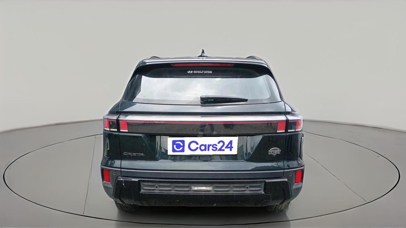 2024 Hyundai Creta S (O) 1.5 Petrol Knight Edition, Petrol, Manual, 27,858 km, exterior