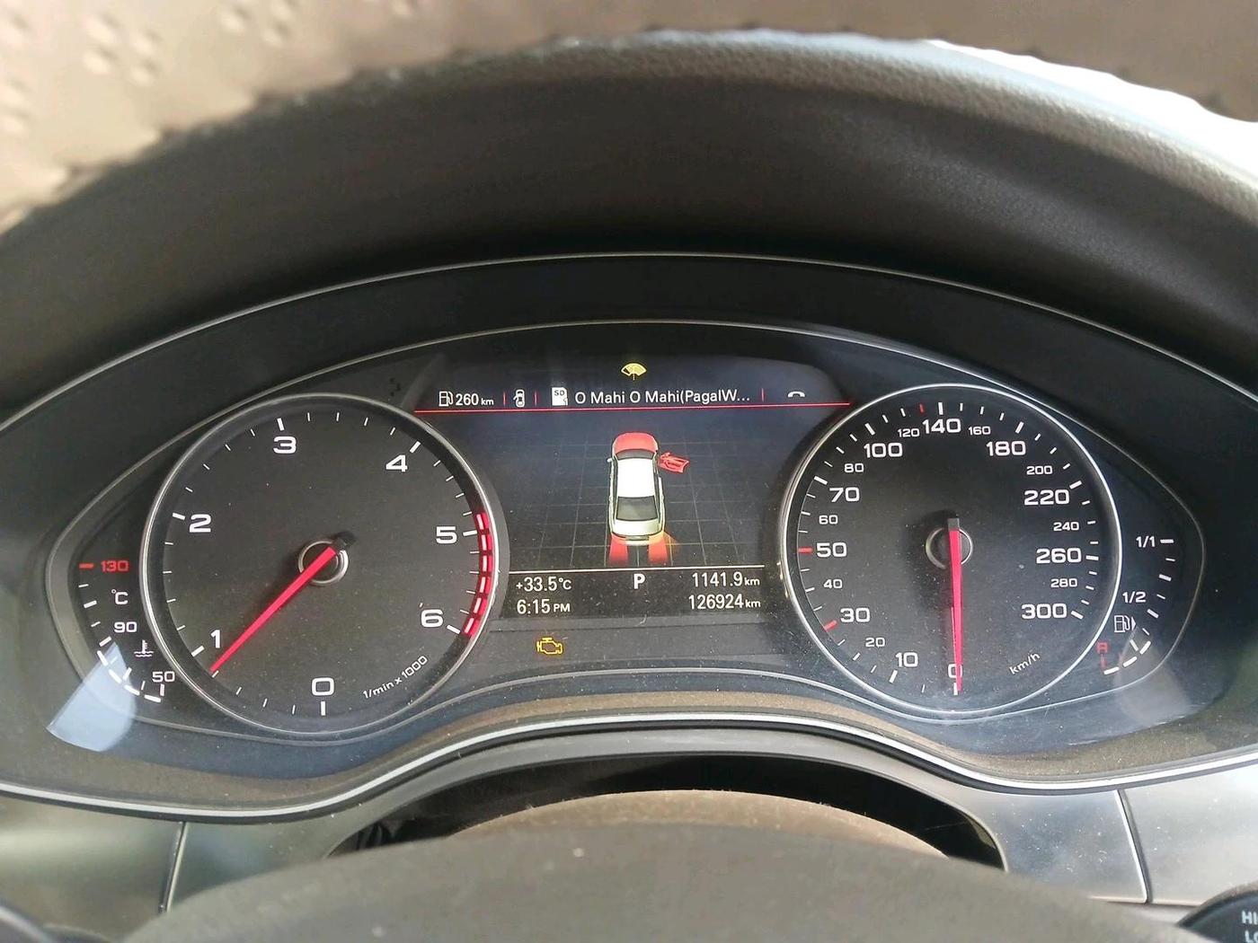 2012 Audi A6 2.0 TDI PREMIUM, Diesel, Automatic, 1,26,924 km, interior
