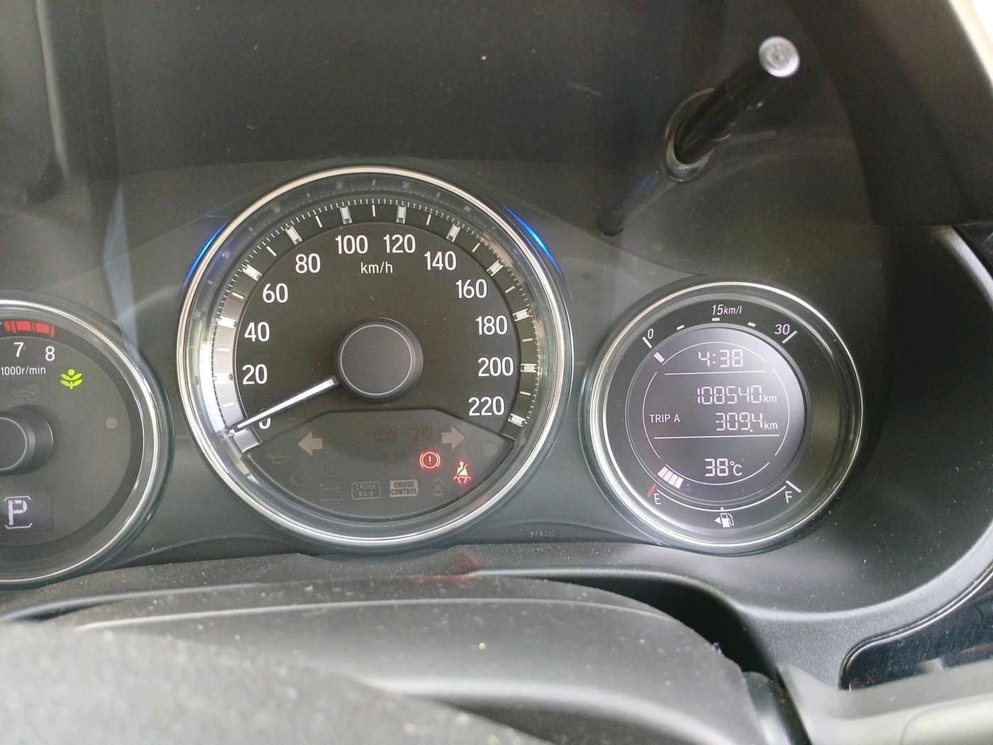 2017 Honda City 1.5L I-VTEC VX CVT, Petrol, Automatic, 1,08,540 km, interior