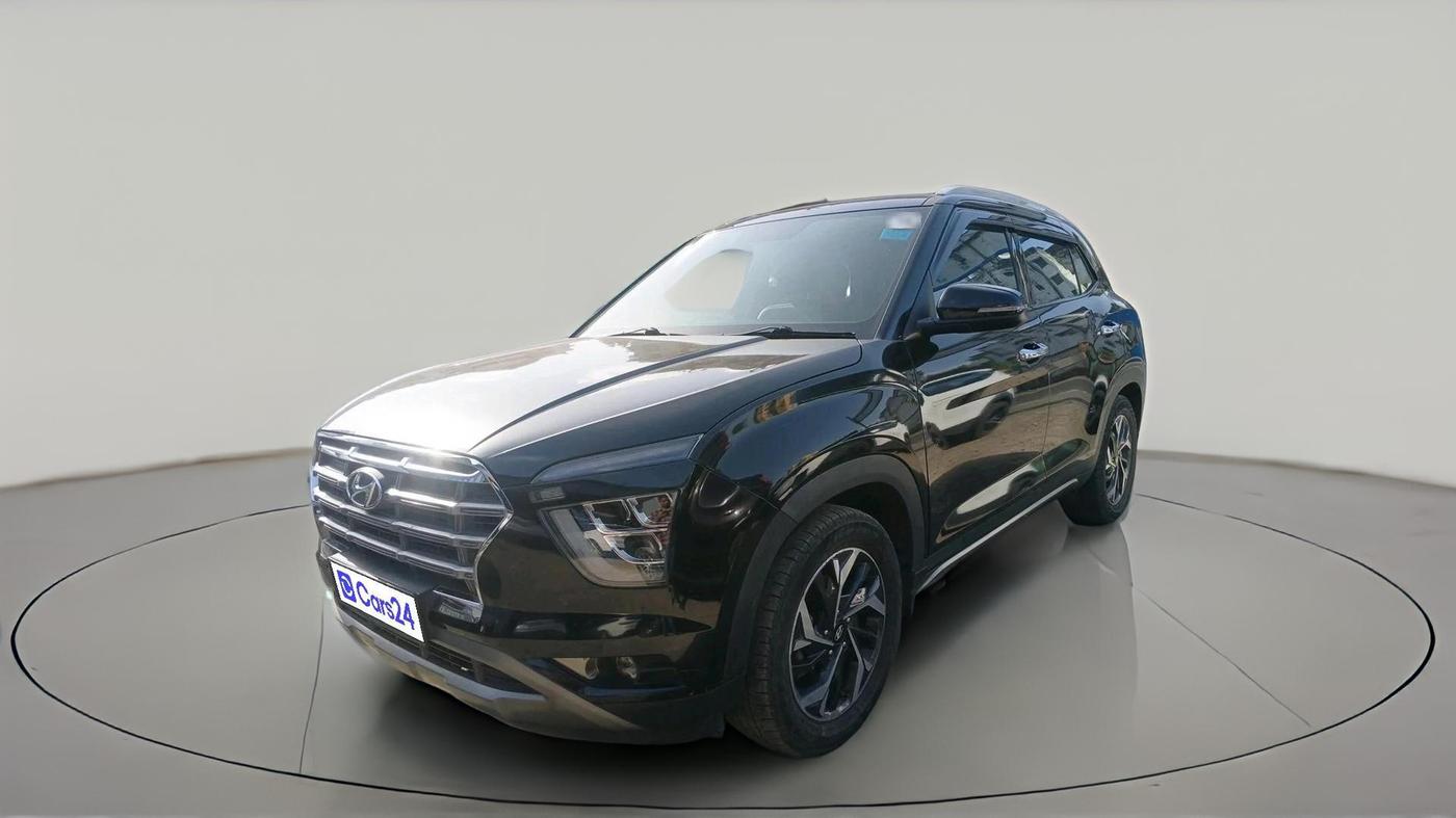 2021 Hyundai Creta SX (O) AT 1.5 DIESEL, Diesel, Automatic, 1,22,390 km, exterior
