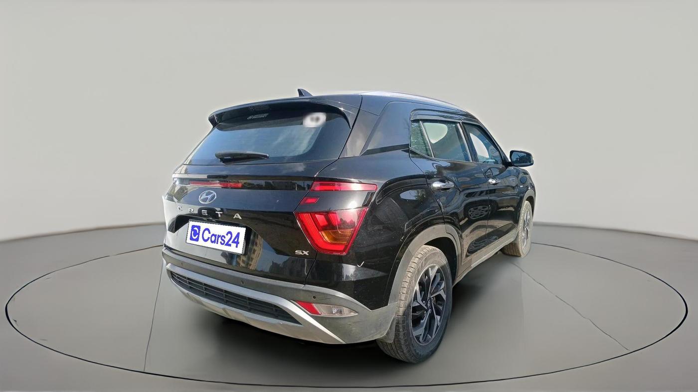 2021 Hyundai Creta SX (O) AT 1.5 DIESEL, Diesel, Automatic, 1,22,390 km, exterior