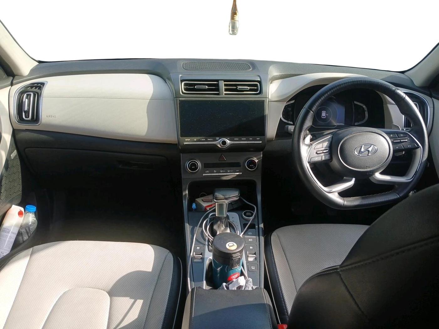 2021 Hyundai Creta SX (O) AT 1.5 DIESEL, Diesel, Automatic, 1,22,390 km, interior
