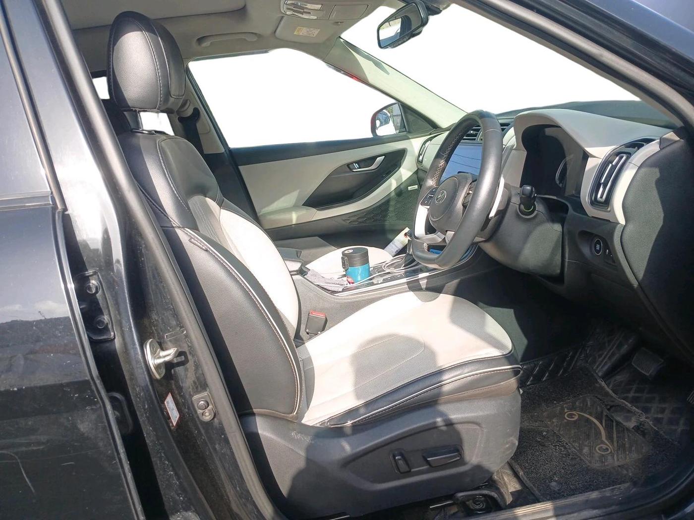 2021 Hyundai Creta SX (O) AT 1.5 DIESEL, Diesel, Automatic, 1,22,390 km, interior