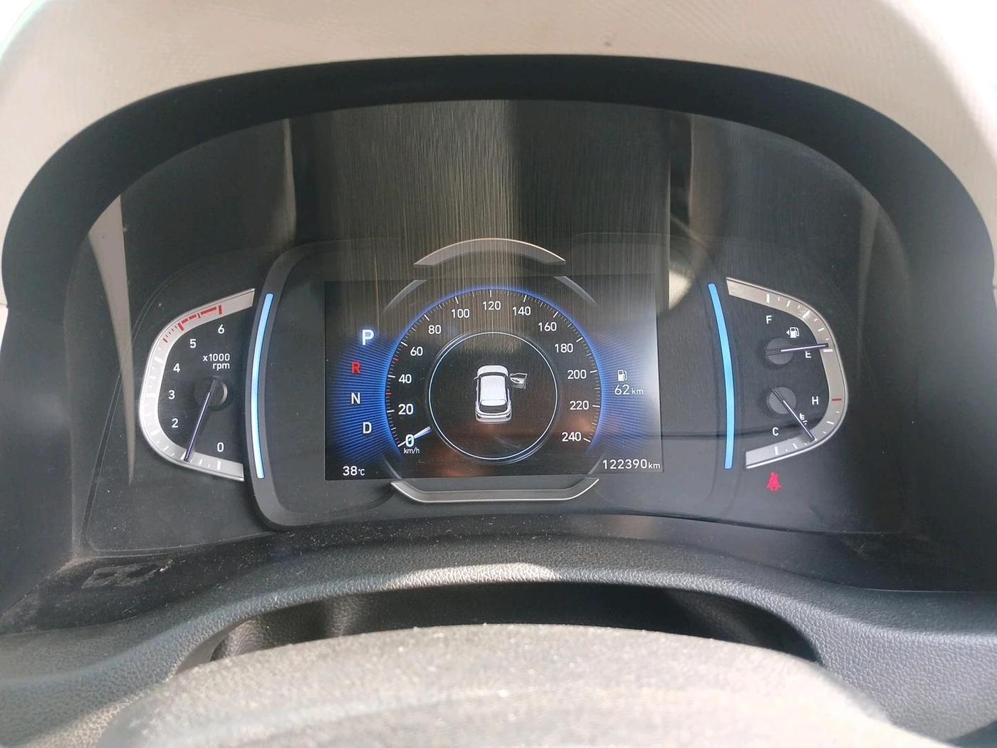 2021 Hyundai Creta SX (O) AT 1.5 DIESEL, Diesel, Automatic, 1,22,390 km, interior