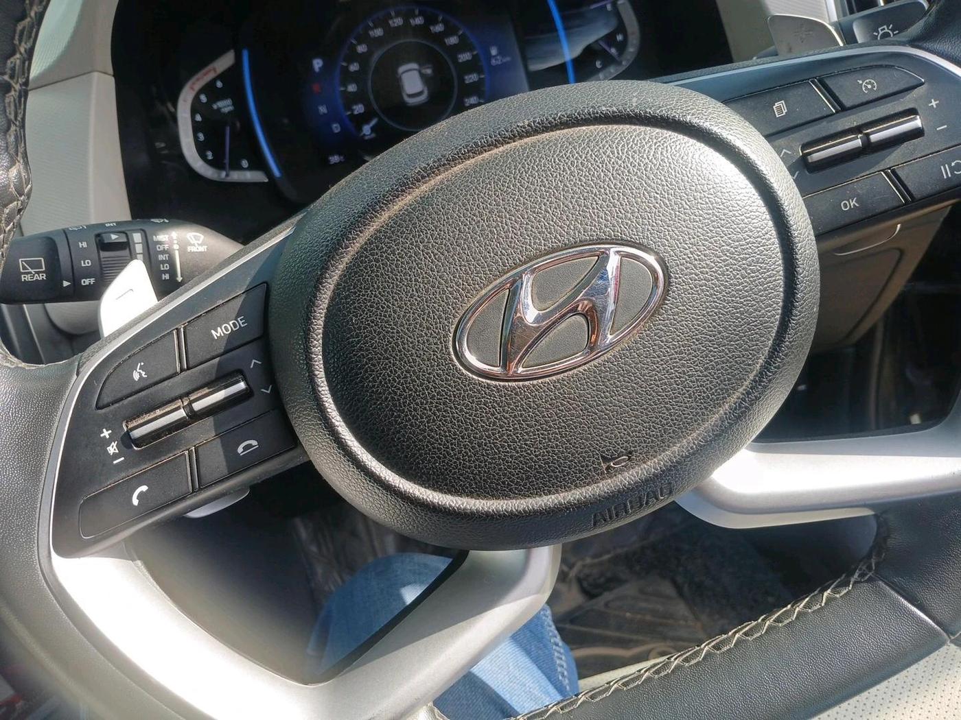 2021 Hyundai Creta SX (O) AT 1.5 DIESEL, Diesel, Automatic, 1,22,390 km, interior