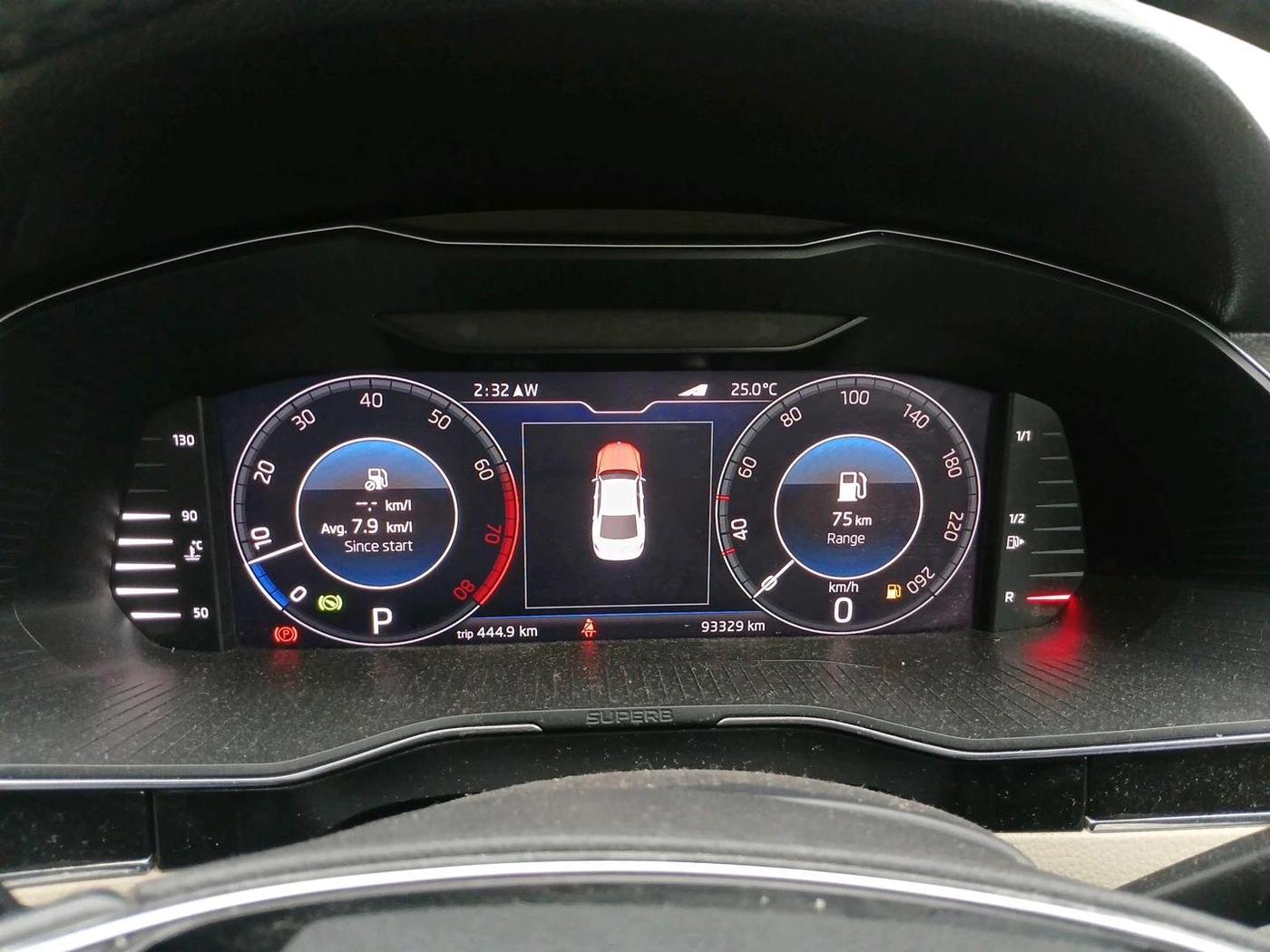 2021 Skoda Superb L&K 2.0 TSI AT, Petrol, Automatic, 93,329 km, interior