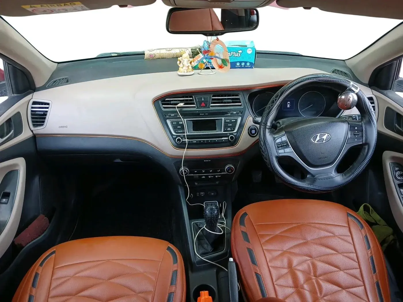 2016 Hyundai Elite i20 ASTA 1.2, CNG, Manual, 71,179 km, interior