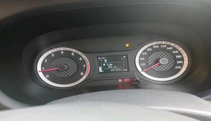 2022 Hyundai AURA S 1.2 CNG, CNG, Manual, 69,724 km, interior