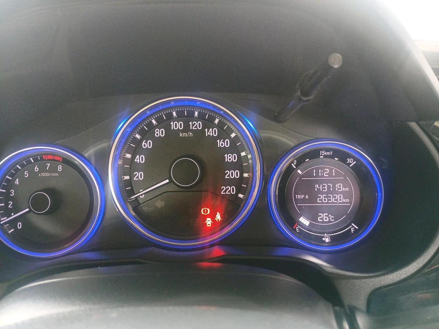2015 Honda City 1.5L I-VTEC V MT, CNG, Manual, 1,43,719 km, interior