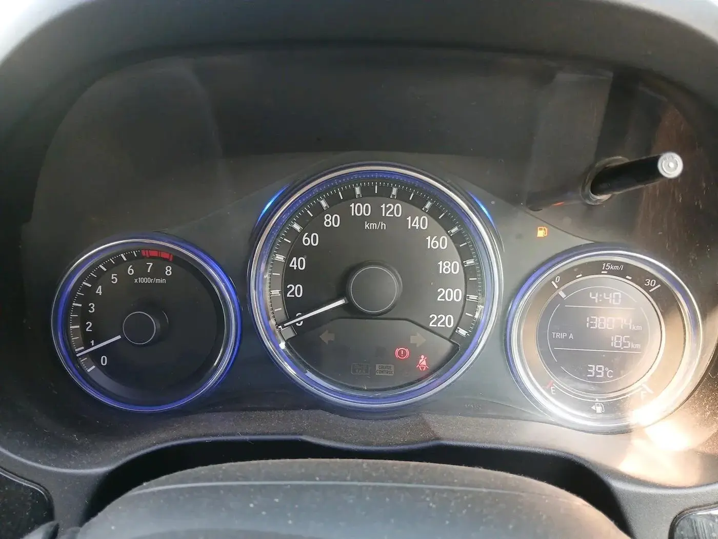 2016 Honda City 1.5L I-VTEC V MT, CNG, Manual, 1,38,074 km, interior
