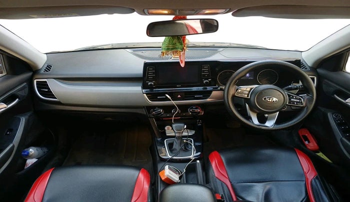 2020 KIA SELTOS HTK PLUS AT 1.5 DIESEL, Diesel, Automatic, 1,27,735 km, interior