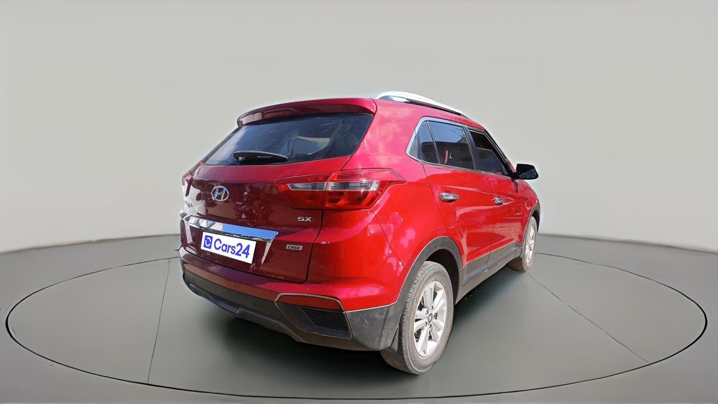 2016 Hyundai Creta SX 1.6 DIESEL, Diesel, Manual, 1,98,893 km, exterior