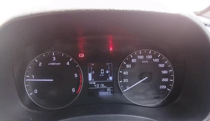 2016 Hyundai Creta SX 1.6 DIESEL, Diesel, Manual, 1,98,893 km, interior