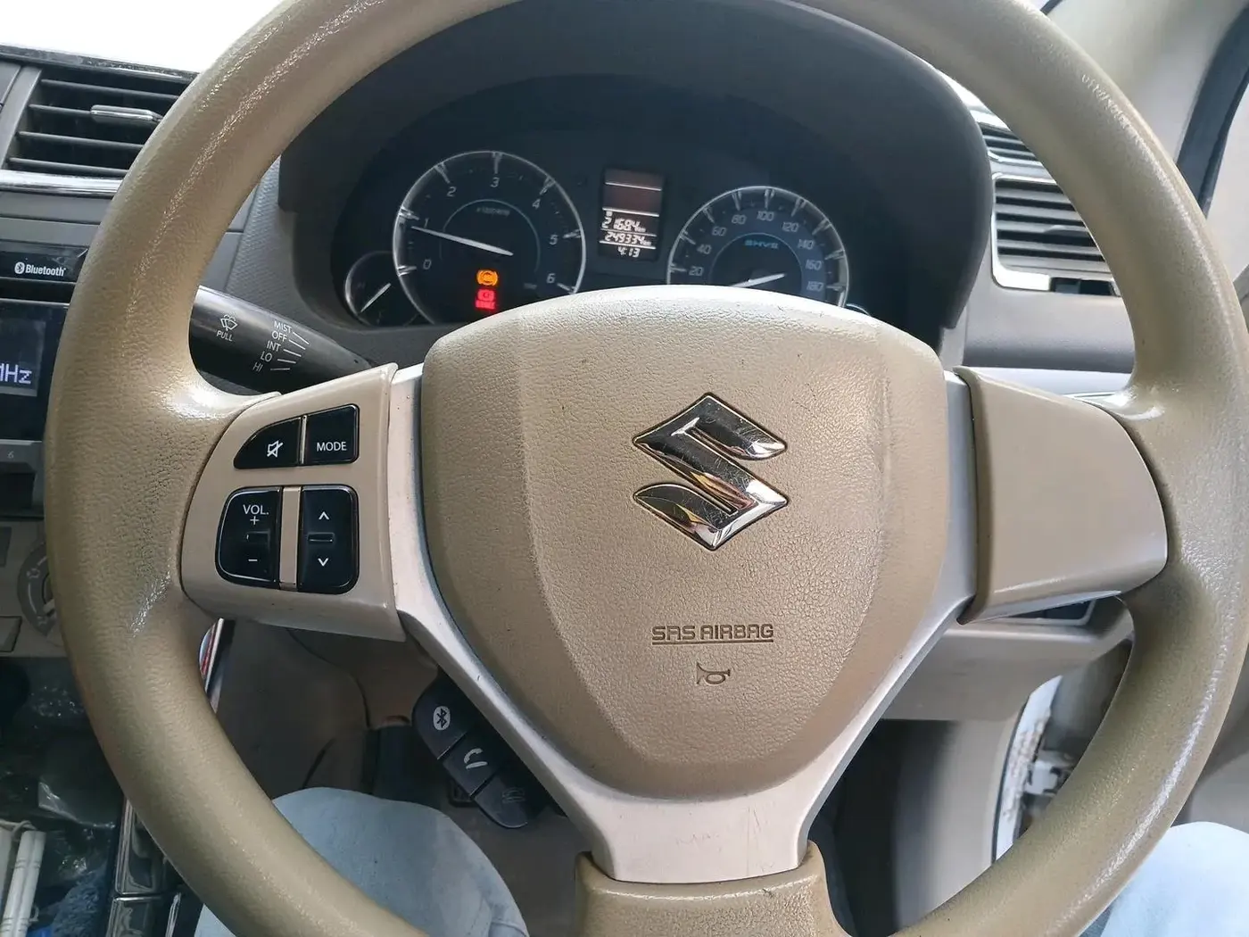 2016 Maruti Ertiga VDI SHVS, Diesel, Manual, 2,49,334 km, interior