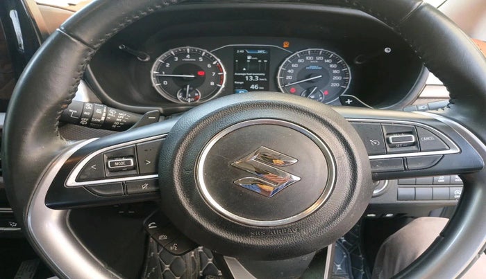 2024 Maruti BREZZA ZXI + AT SMART HYBRID, Petrol, Automatic, 24,672 km, interior