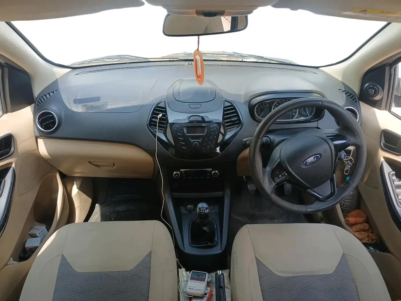 2018 Ford Figo Aspire TITANIUM1.5 DIESEL, Diesel, Manual, 1,96,749 km, interior