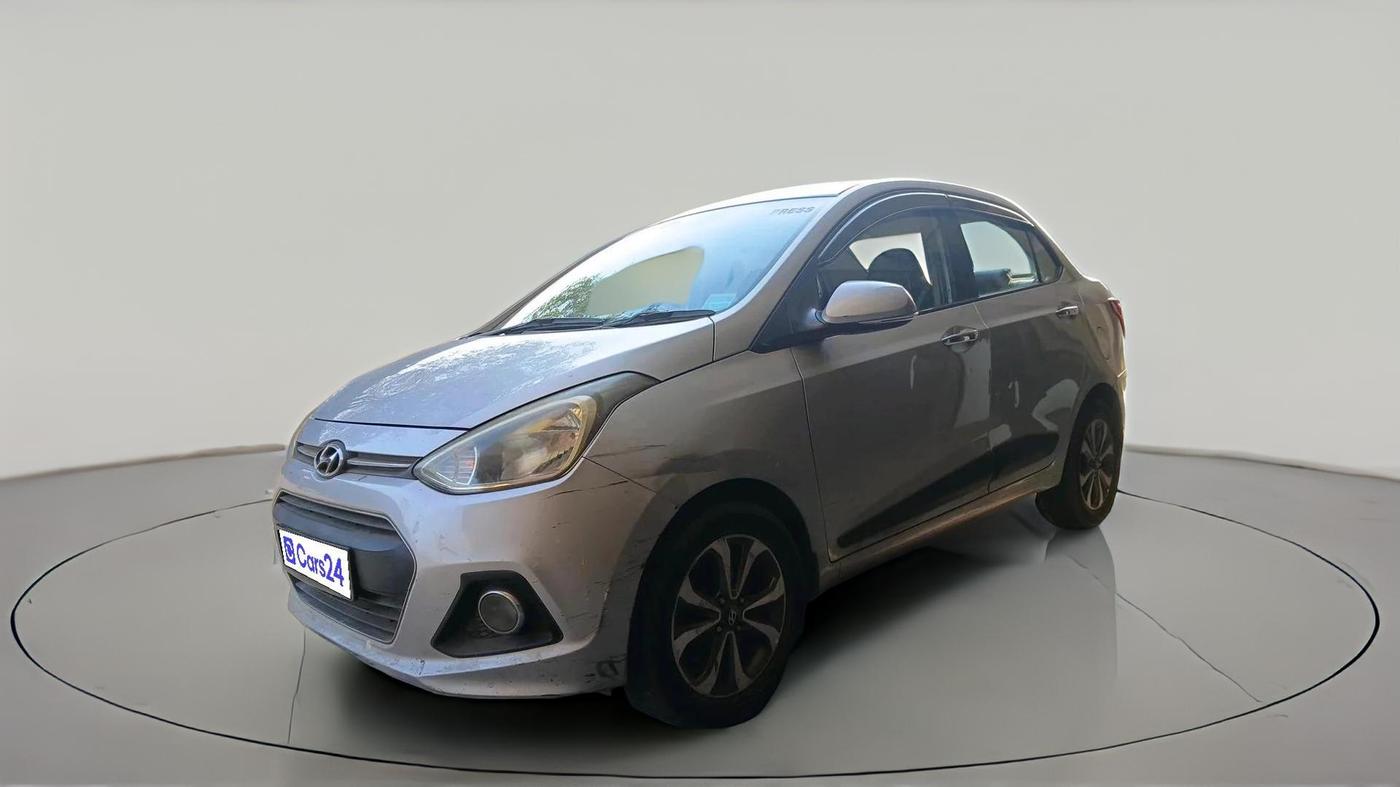 2015 Hyundai Xcent BASE 1.2, Petrol, Manual, 1,05,802 km, exterior