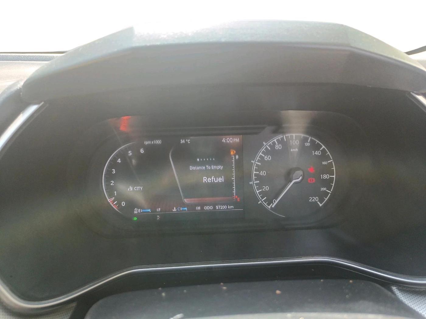 2021 Tata Harrier XZ PLUS 2.0L DARK EDITION, Diesel, Manual, 57,200 km, interior