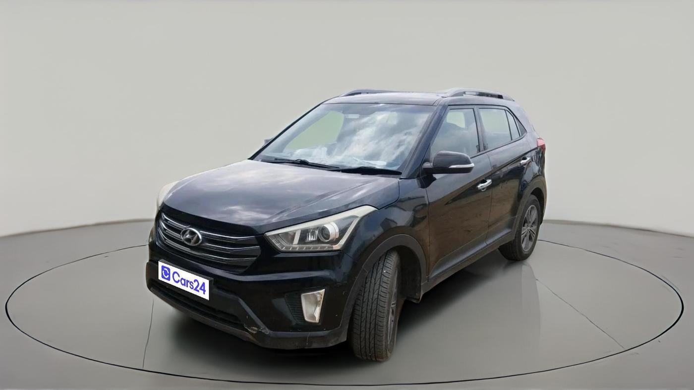 2016 Hyundai Creta SX PLUS AT 1.6 DIESEL, Diesel, Automatic, 1,80,903 km, exterior