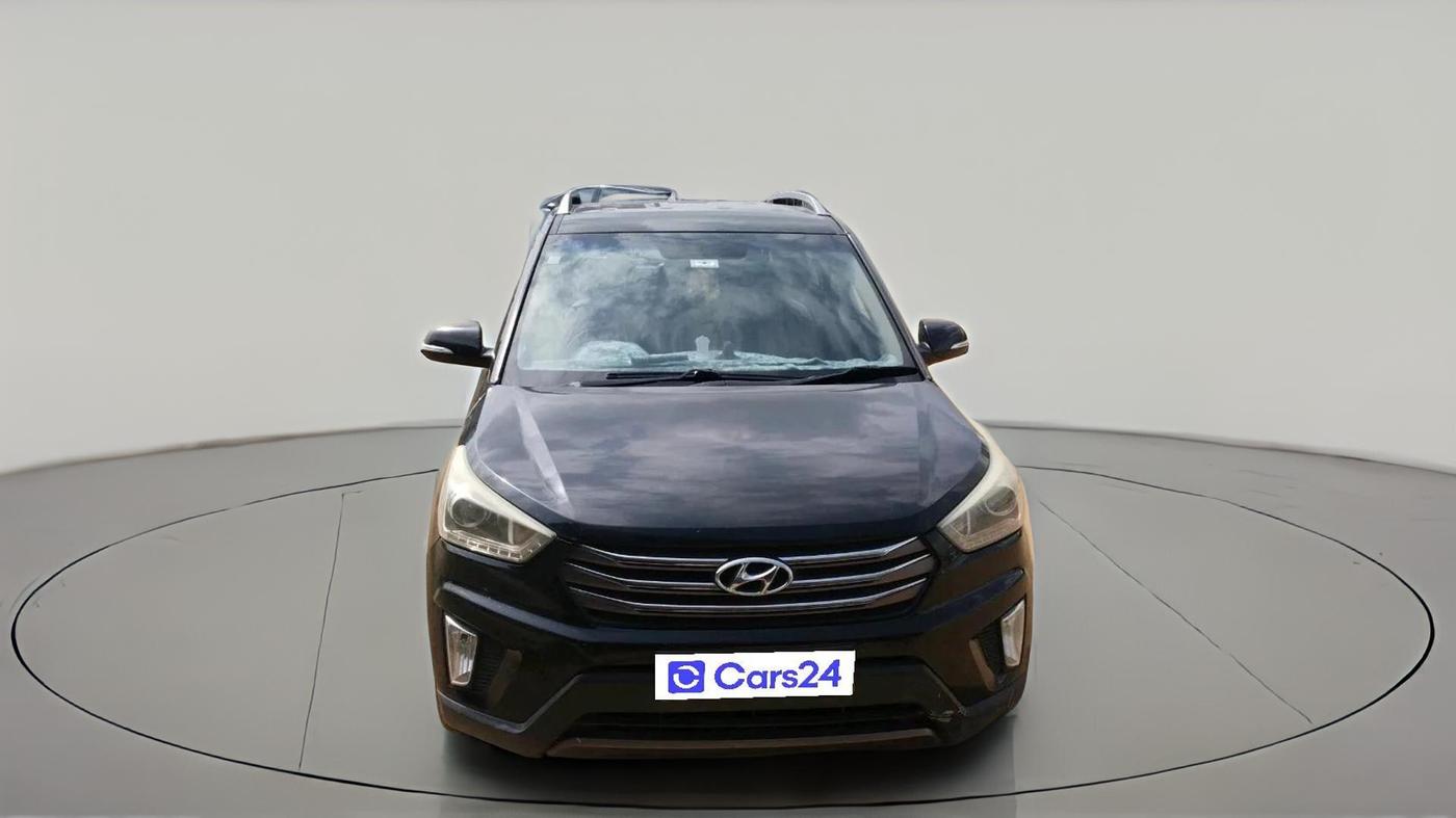 2016 Hyundai Creta SX PLUS AT 1.6 DIESEL, Diesel, Automatic, 1,80,903 km, exterior