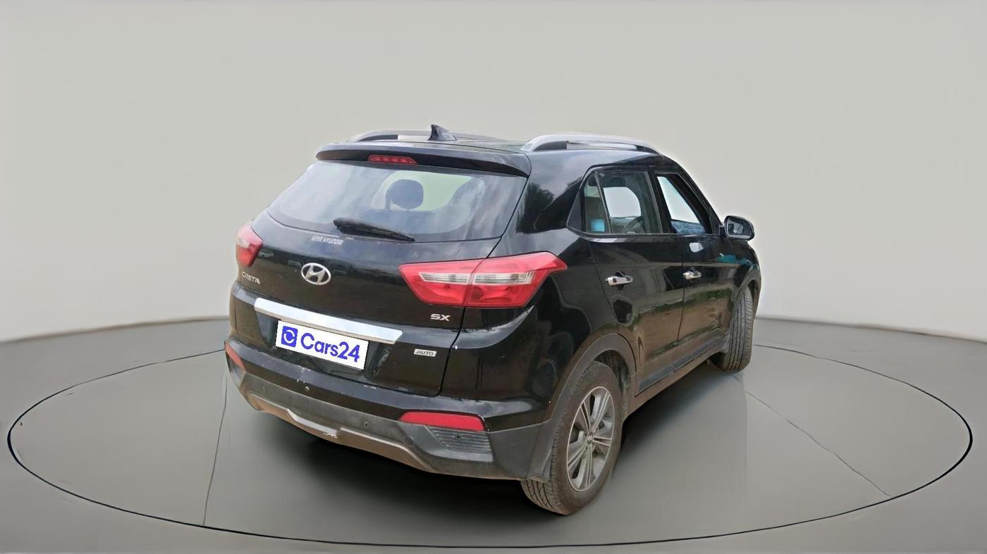 2016 Hyundai Creta SX PLUS AT 1.6 DIESEL, Diesel, Automatic, 1,80,903 km, exterior