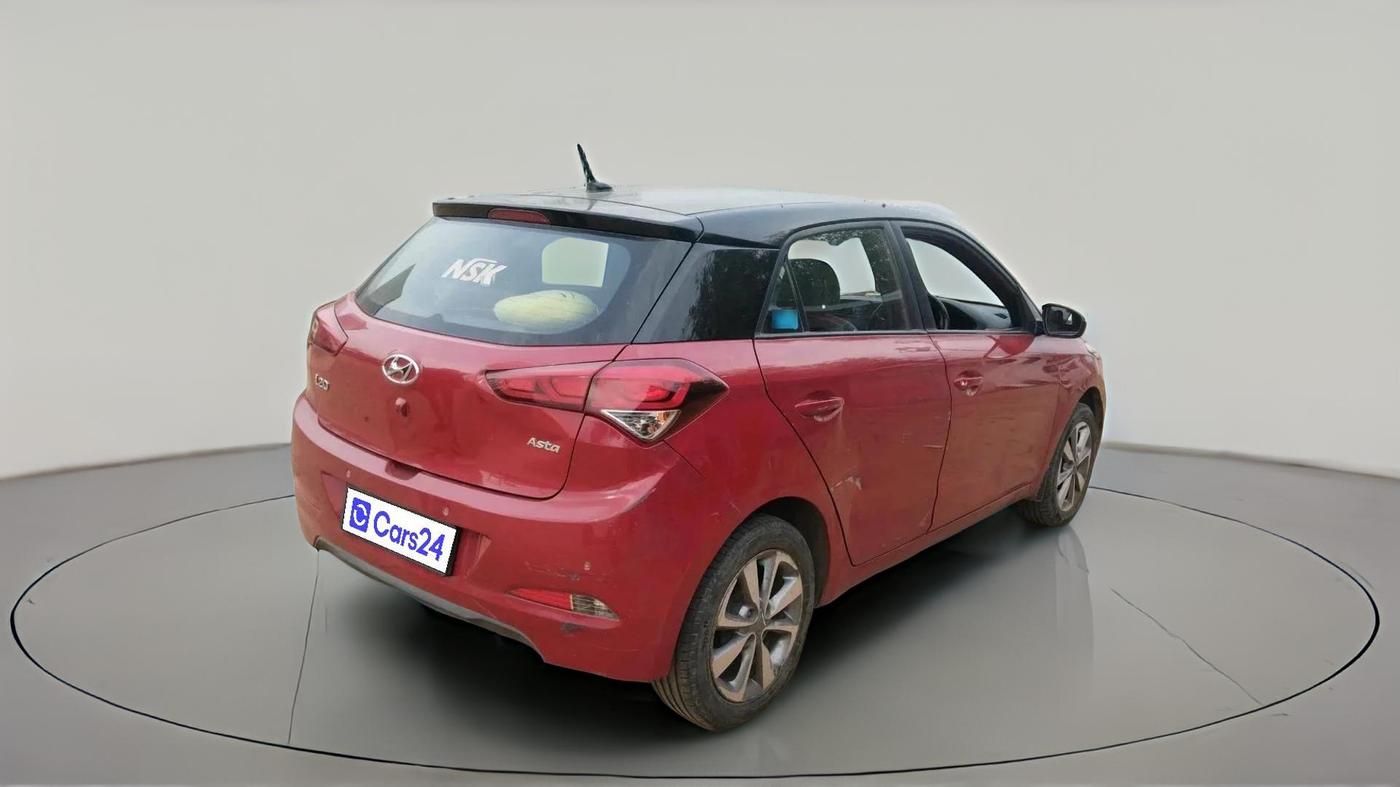 2017 Hyundai Elite i20 ASTA 1.2 DUAL TONE, CNG, Manual, 1,12,442 km, exterior