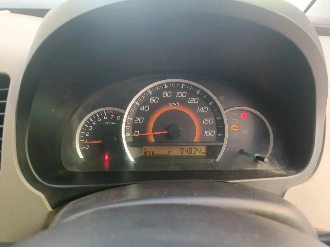 2015 Maruti Wagon R 1.0 VXI, CNG, Manual, 94,834 km, interior