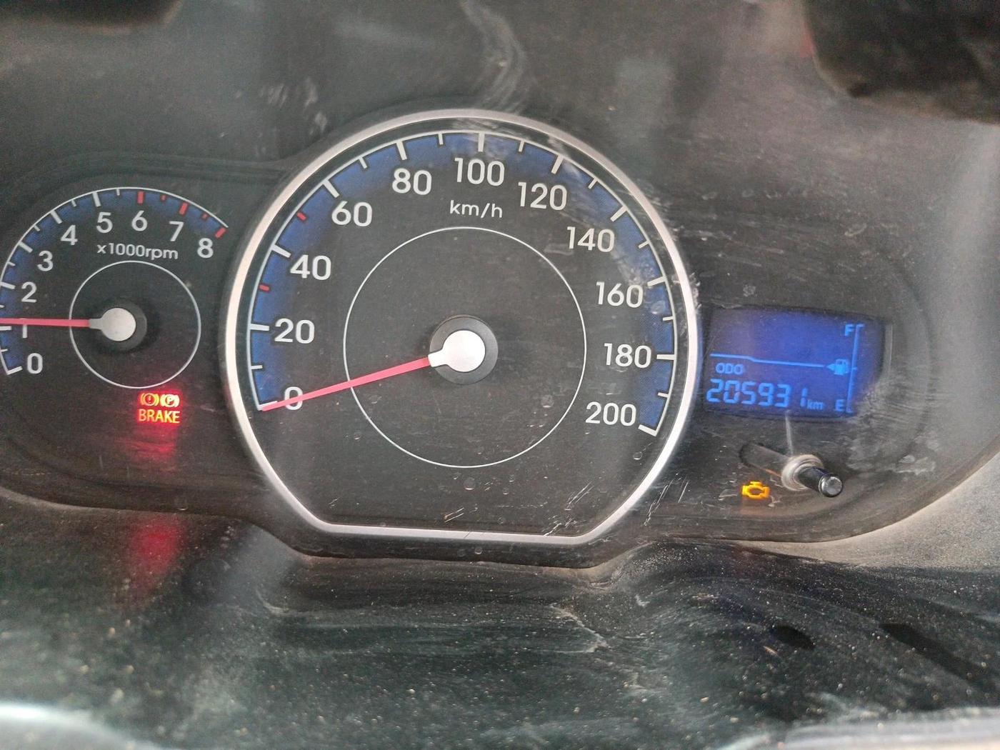 2011 Hyundai i10 MAGNA 1.1, CNG, Manual, 2,05,931 km, interior