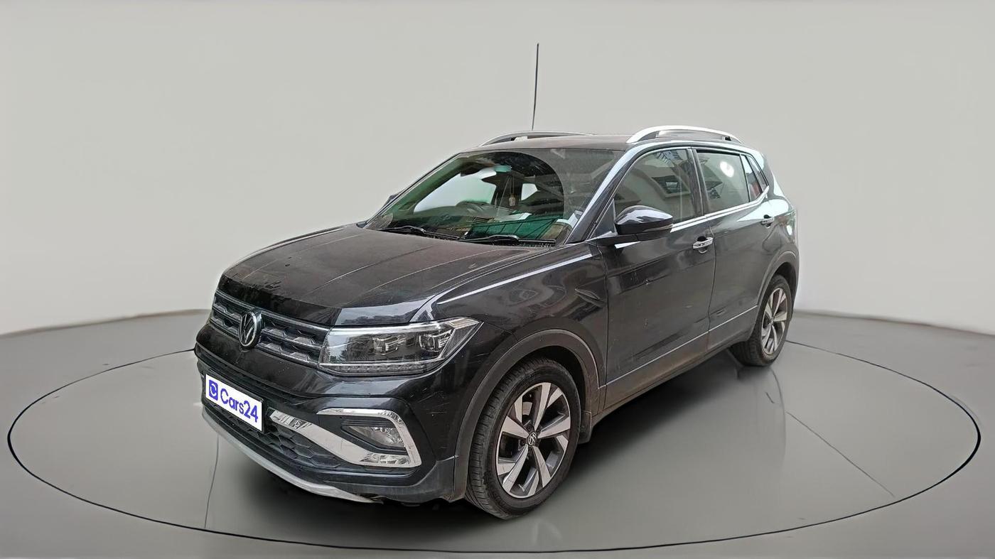2024 Volkswagen TAIGUN TOPLINE 1.0 TSI AT, Petrol, Automatic, 23,894 km, exterior