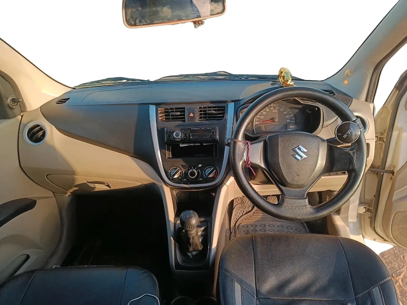 2015 Maruti Celerio VXI, CNG, Manual, 95,343 km, interior