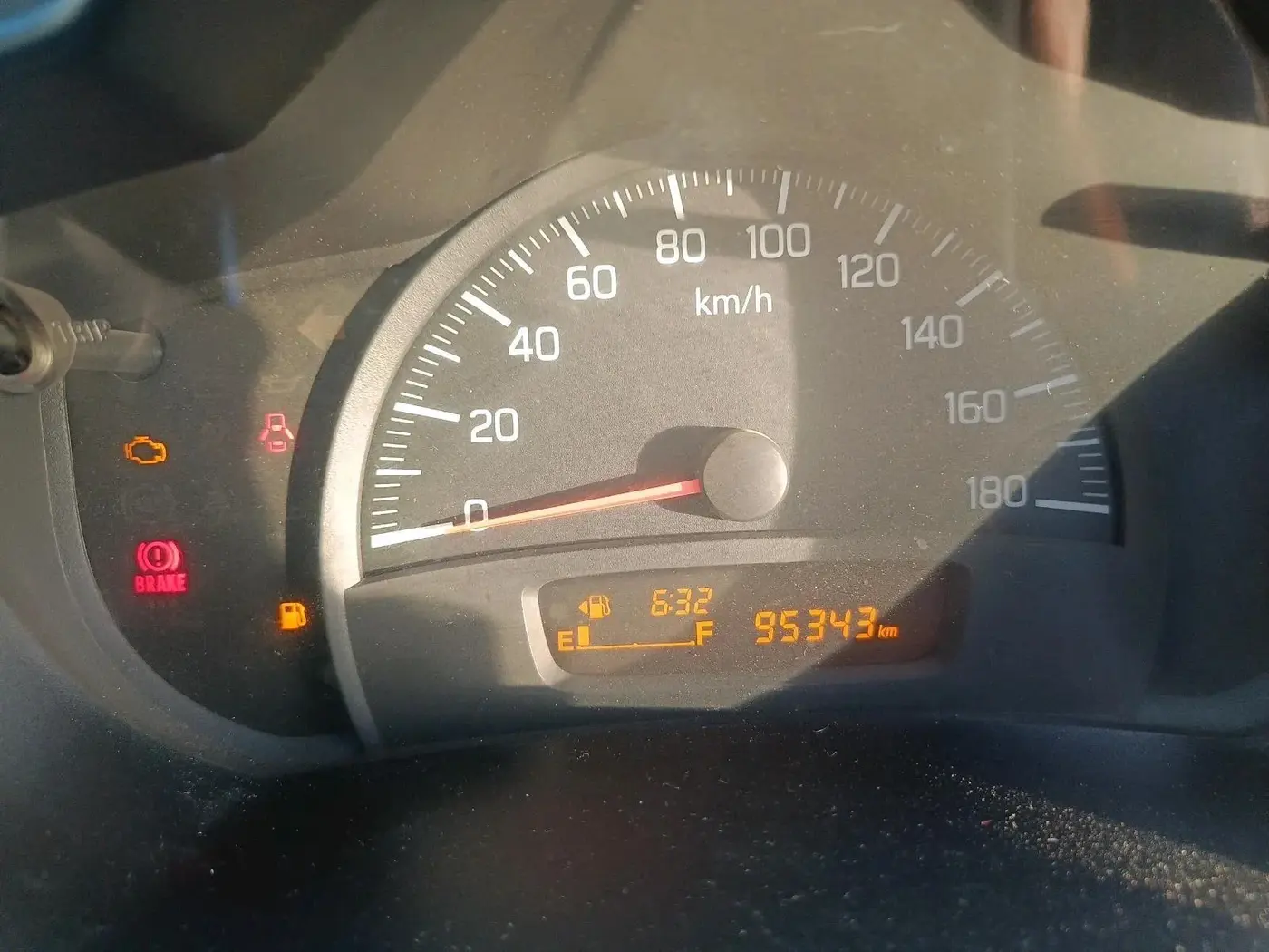 2015 Maruti Celerio VXI, CNG, Manual, 95,343 km, interior