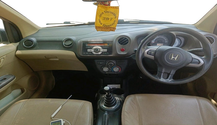 2012 Honda Brio S MT, Petrol, Manual, 1,21,160 km, interior