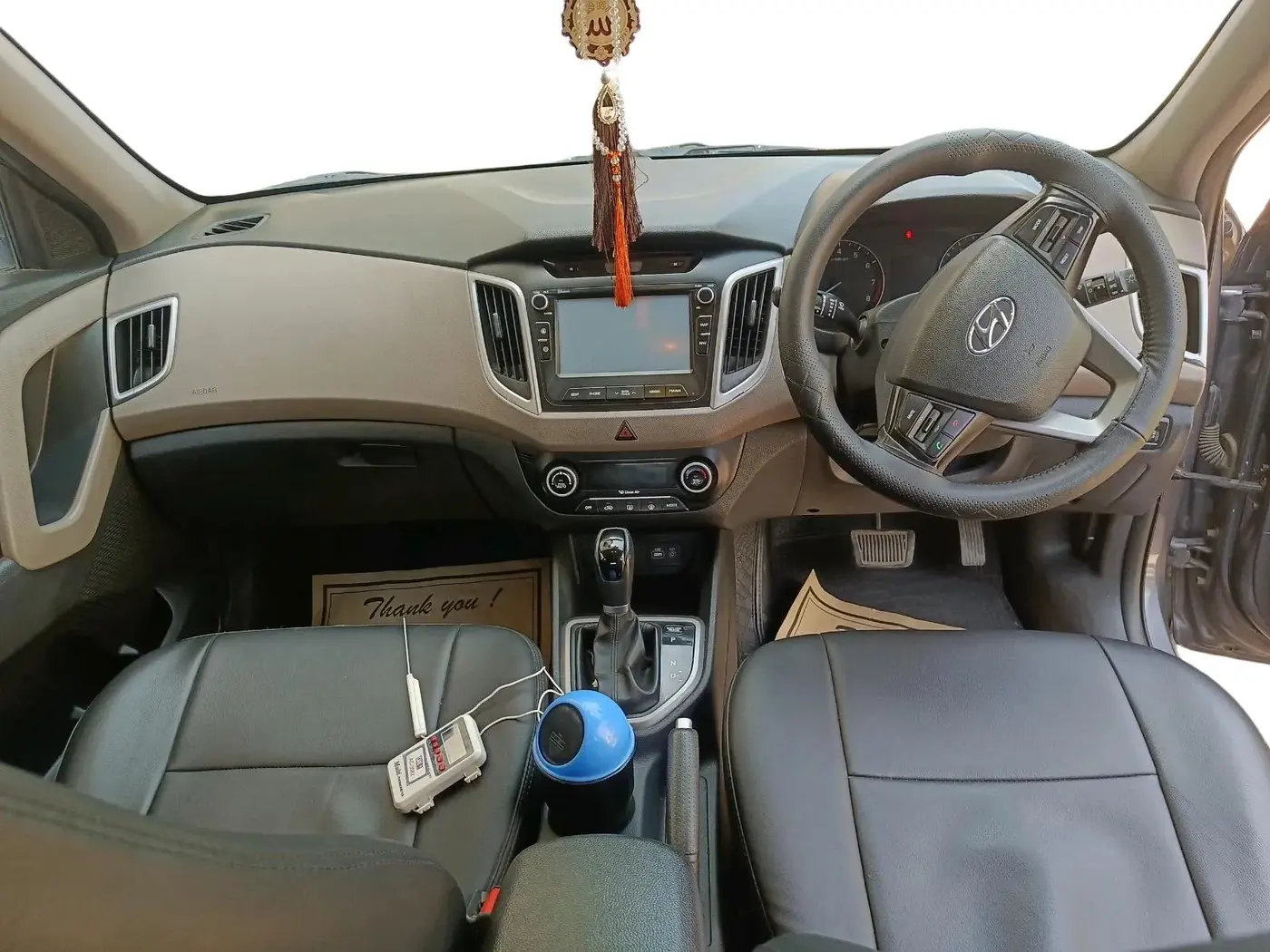 2018 Hyundai Creta SX PLUS AT 1.6 PETROL, Petrol, Automatic, 69,707 km, interior