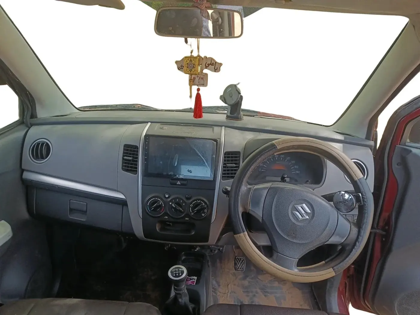 2010 Maruti Wagon R 1.0 LXI CNG, CNG, Manual, 1,68,505 km, interior