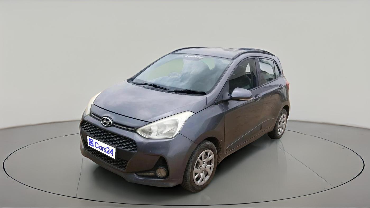 2018 Hyundai Grand i10 SPORTZ 1.2 KAPPA VTVT, CNG, Manual, 1,14,484 km, exterior