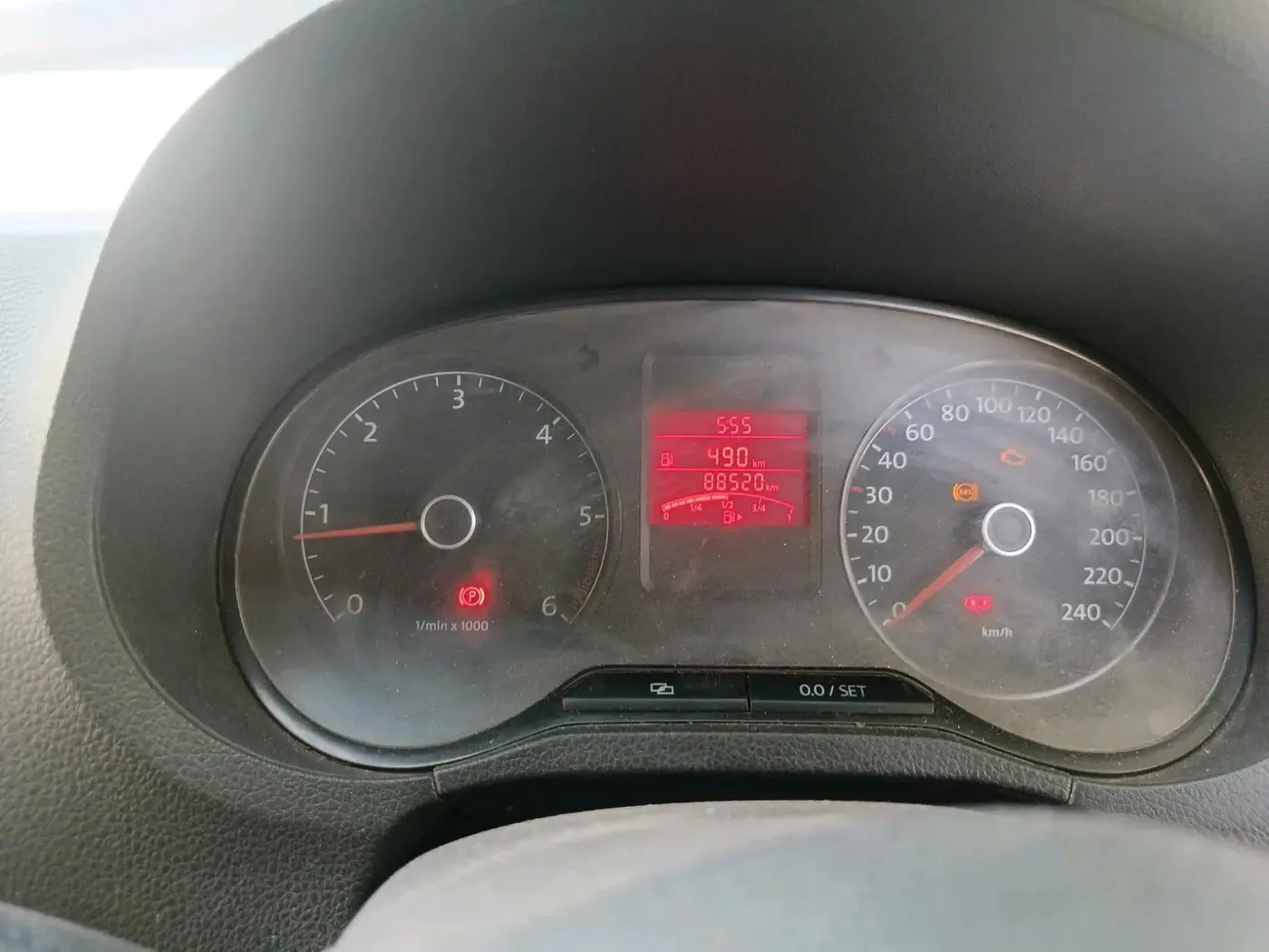 2013 Volkswagen Polo COMFORTLINE 1.2L, Diesel, Manual, 88,520 km, interior