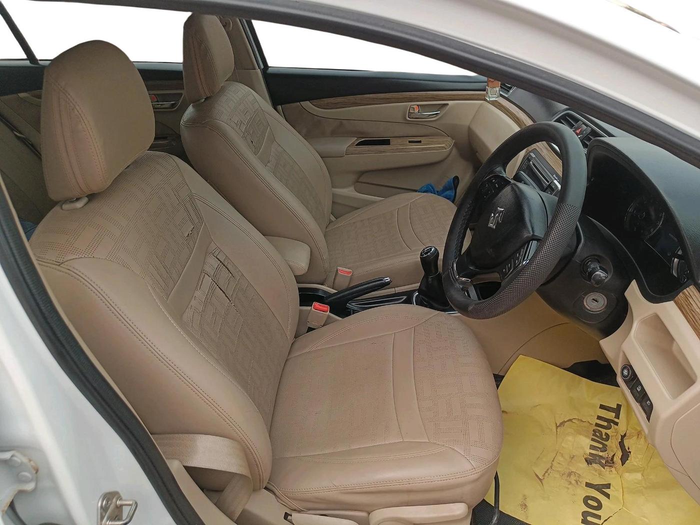 2019 Maruti Ciaz DELTA 1.5 SHVS MT PETROL, CNG, Manual, 99,275 km, interior