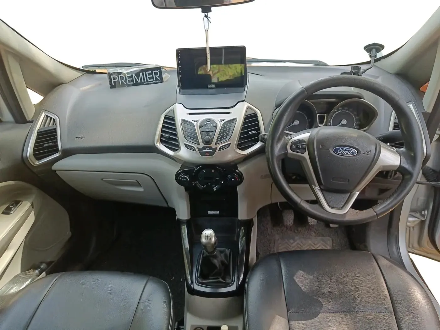 2015 Ford Ecosport TITANIUM 1.5L DIESEL, Diesel, Manual, 1,05,960 km, interior