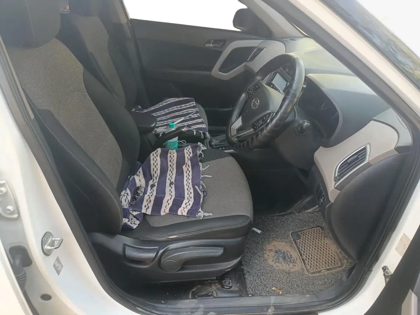 2017 Hyundai Creta SX PLUS AT 1.6 DIESEL, Diesel, Automatic, 1,15,214 km, interior