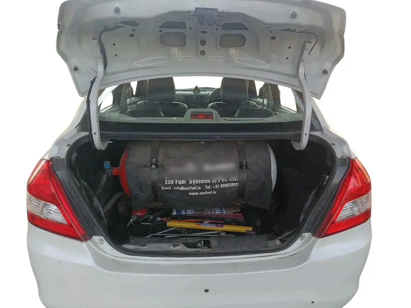 2017 Maruti Swift Dzire TOUR PETROL, CNG, Manual, 1,25,484 km, exterior