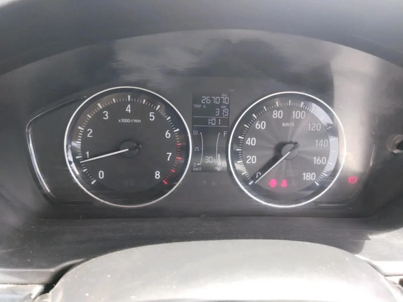 2019 Honda Amaze 1.2L I-VTEC VX, CNG, Manual, 2,67,070 km, interior