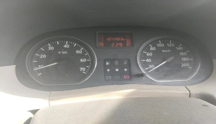 2015 Nissan Terrano XL (D), Diesel, Manual, 1,04,983 km, interior