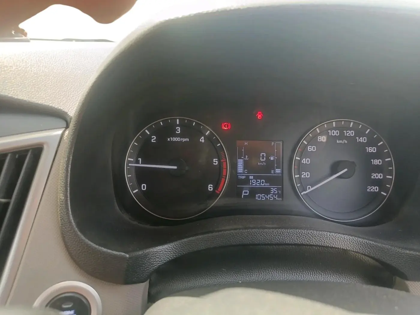 2016 Hyundai Creta SX PLUS AT 1.6 DIESEL, Diesel, Automatic, 1,05,454 km, interior