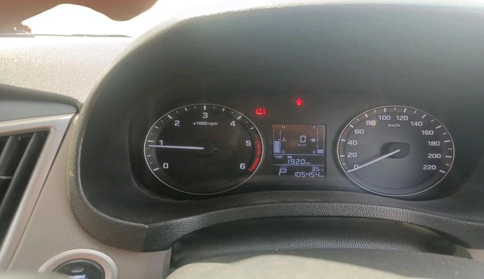 2016 Hyundai Creta SX PLUS AT 1.6 DIESEL, Diesel, Automatic, 1,05,454 km, interior